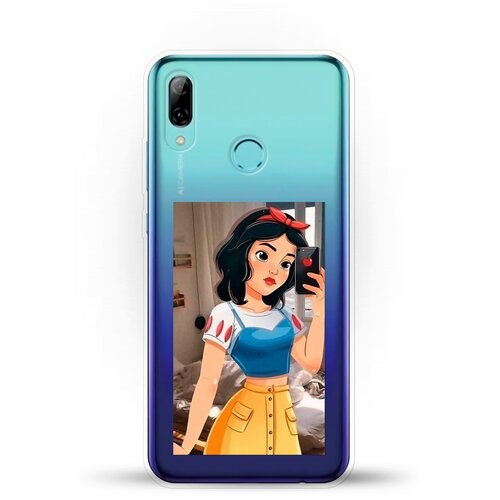 фото Силиконовый чехол белоснежка на huawei p smart (2019) andy & paul
