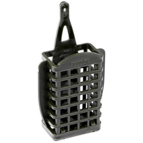 Salmo Кормушка фидерная Salmo FEEDER SQUARE с дном, 80 г кормушка фидерная salmo feeder square с дном 80 г