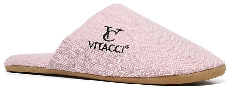 SLIP12 Тапочки VITACCI 38/39 женский розовый