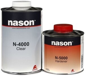 Фото Лак NASON N-4000 + N-5000, 2 шт.