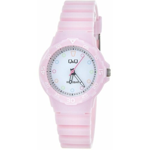 Наручные часы Q&Q, розовый наручные часы наручные часы гсвг черный
