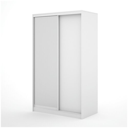 Шкаф-купе Линт-200e белый современный для прихожей