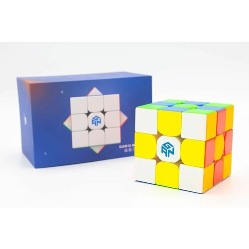 Кубик Рубика магнитный Gan 13 MagLev FX 3x3 Matte, color gan 11 m duo magnetic magic speed cube stickerless gan11m duo magnets puzzle cubes gan11 m duo educational toys for children