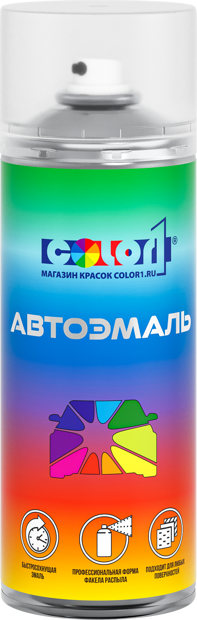 Аэрозольная краска COLOR1 для CITROEN цвет KED - ROUGE CARMEN