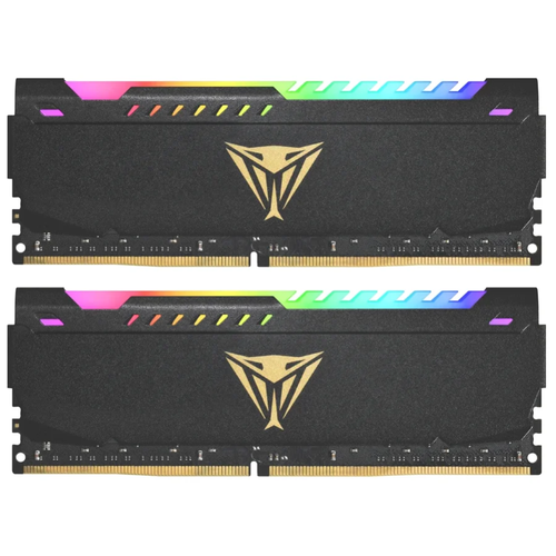 Оперативная память Patriot Memory VIPER STEEL RGB 64 ГБ (32 ГБ x 2 шт.) DDR4 DIMM CL18 PVSR464G320C8K