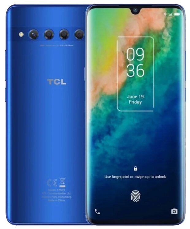 Смартфон TCL 10 Plus 256Gb 6Gb синий