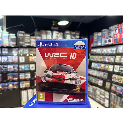 Игра WRC 10 FIA World Rally Championship PS4 игра wrc 10 fia world rally championship standart edition для playstation 5