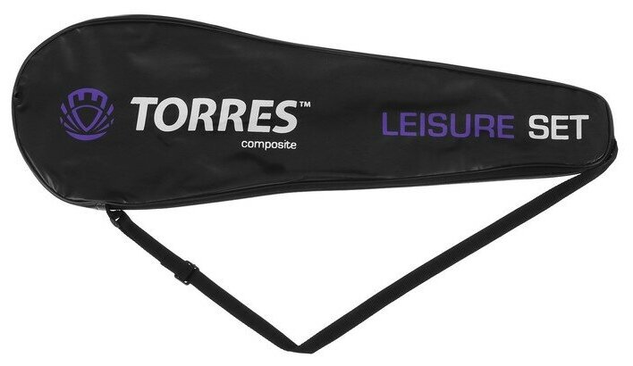 Набор для бадминтона TORRES Leisure Set BD20520, для начинающих стальной стержень, со струнами