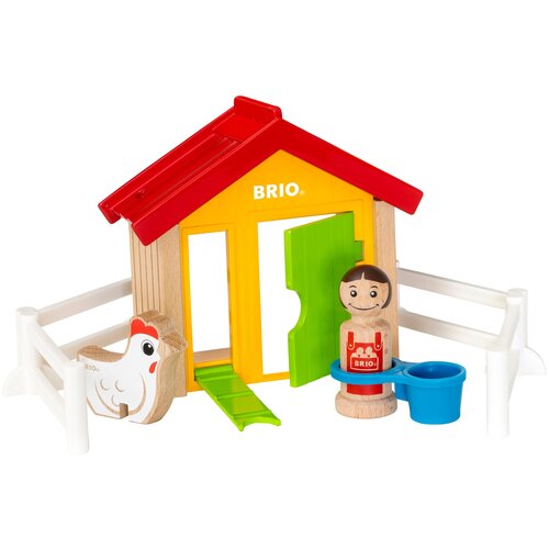 Игровой набор Brio Курятник 30305 brio мальчик на ферме 33879