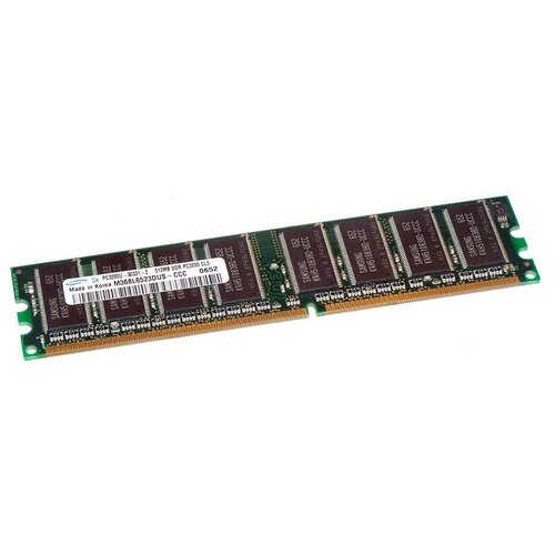 Оперативная память Samsung 512 МБ DDR 400 МГц DIMM M368L6523DUS-CCC оперативная память samsung ddr 400 мгц dimm m368l6423etm ccc