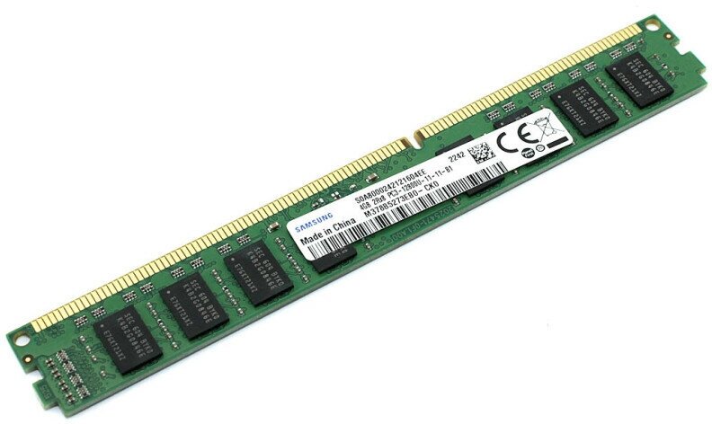 Оперативная память для компьютера DIMM DDR3 4ГБ Samsung M378B5273EB0-CK0 1600MHz (PC3-12800) 240-Pin, 1.5V, Retail