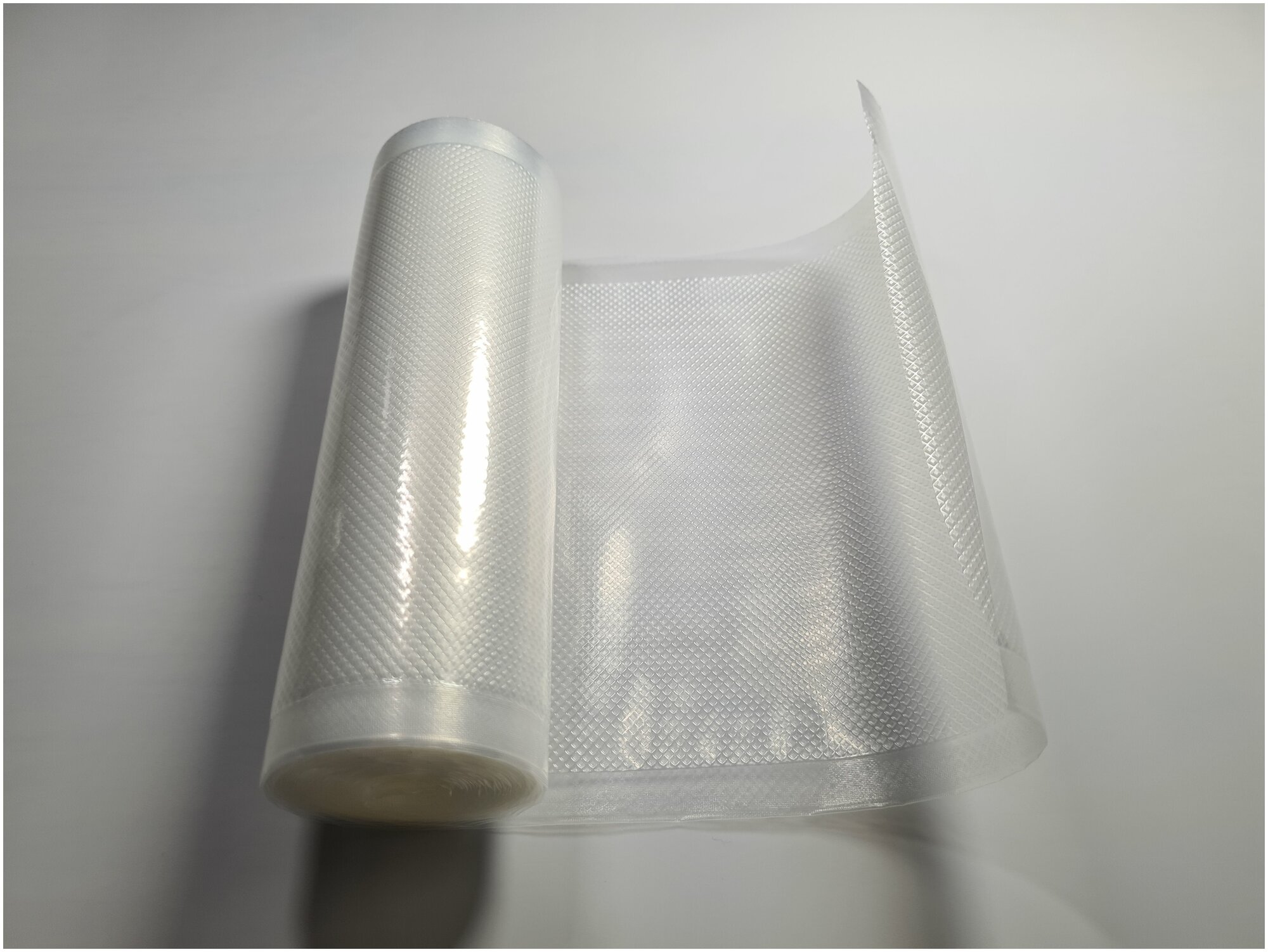 Рифленый пакет в рулоне для вакууматора 17x500см (75 мкр) - фотография № 11