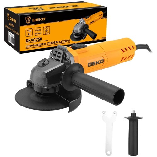 Углошлифовальная машина DEKO DKAG750 125 мм 750 Вт 281600₽