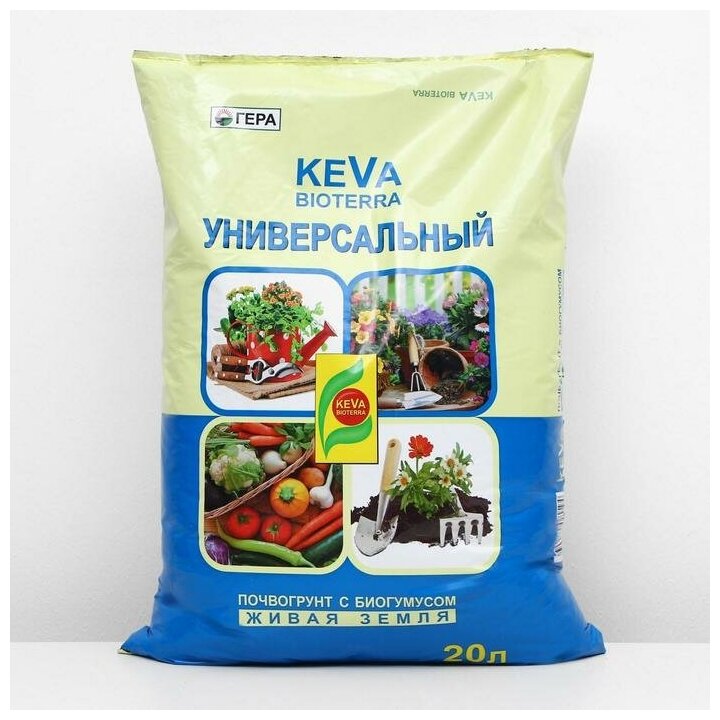 Почвогрунт KEVA BIOTERRA Универсальный, 20 л 5439906