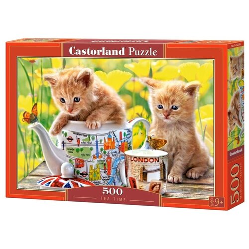Пазл Castorland Tea Time (B-52356), 500 дет., мультиколор пазл castorland castorlаnd кошачья фиеста 1500 элементов