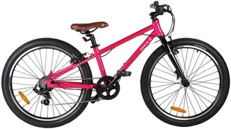 Подростковый городской велосипед SHULZ Bubble 24 Race розовый (требует финальной сборки)