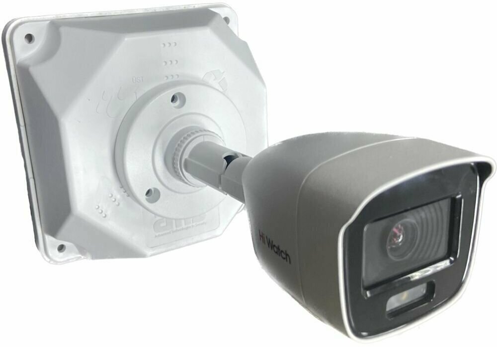 Камера видеонаблюдения HiWatch DS-T200L (2.8 mm) + SP BOX 130x130 - фотография № 6