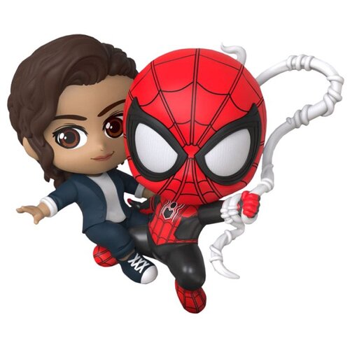 Фигурка Hot Toys Spider-Man No Way Home: Spider-Man & MJ, 13 см фигурка funko pop marvel spider man no way home spider man in upgraded suit