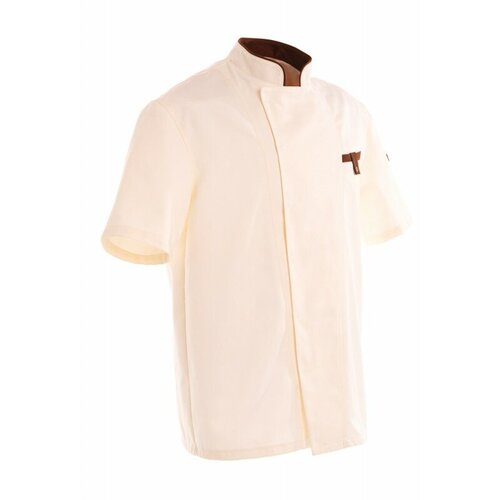 Китель шеф-повара GANNOVER кремовый/размер 62/поварская одежда/униформа/куртка поварская