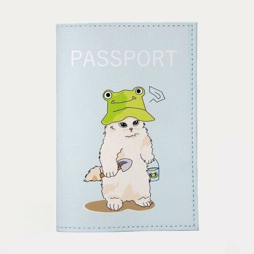 Обложка для паспорта , мультиколор обложка для паспорта цвет мятный