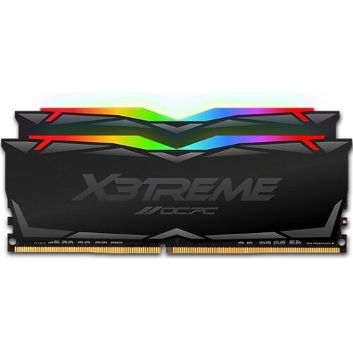 Оперативная память OCPC 32Gb 16Gbx2 X3 RGB DDR4 3600Mhz CL18 BLACK MMX3A2K32GD436C18 1049400₽