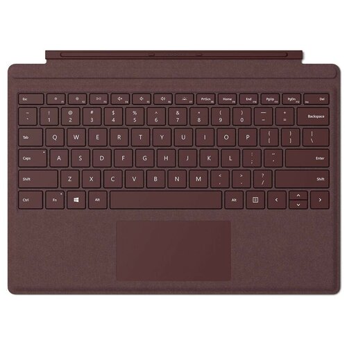 Беспроводная клавиатура Microsoft Surface Go Signature Type Cover Burgundy бордовый