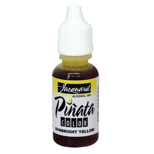 Алкогольные чернила 1002 солнечный желтый цвет 15 мл, Jacquard Pinata