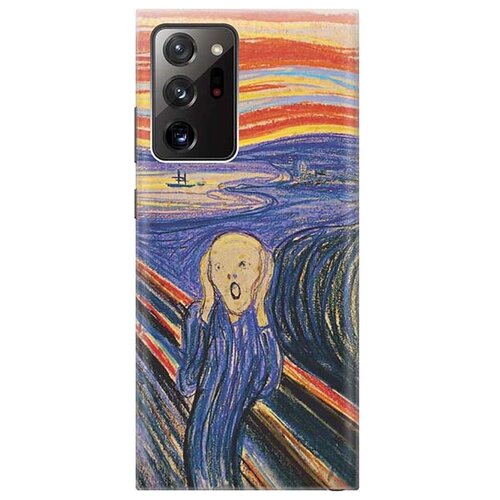 фото Ультратонкий силиконовый чехол-накладка для samsung galaxy note 20 ultra с принтом gosso