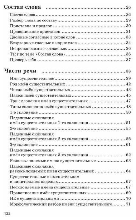 Русский язык в таблицах и схемах с мини-тестами: курс начальной школы - фото №3