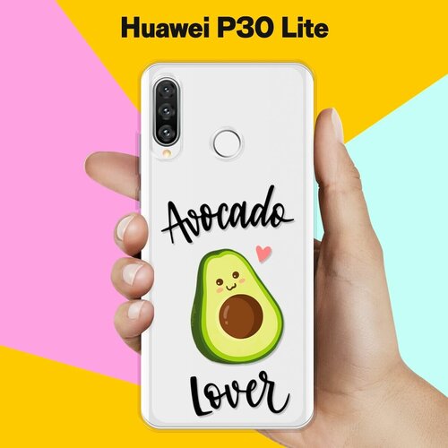 силиконовый чехол рюкзак авокадо на huawei p30 lite Силиконовый чехол Любитель авокадо на Huawei P30 Lite