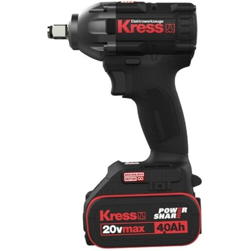 Гайковерт аккумуляторный бесщеточный KRESS KU2701 20В 28990₽