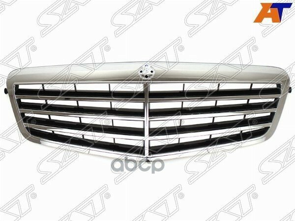 Решетка Радиатора Mercedes E-Class W212 09-13 Черная/Хром Sat арт. ST-MD09-093-0