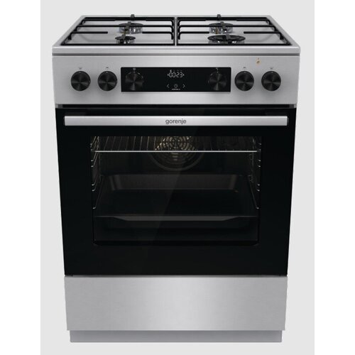 Плита Комбинированная Gorenje GKS6C70XJ нержавеющая сталь без крышки реш сталь 7781000₽