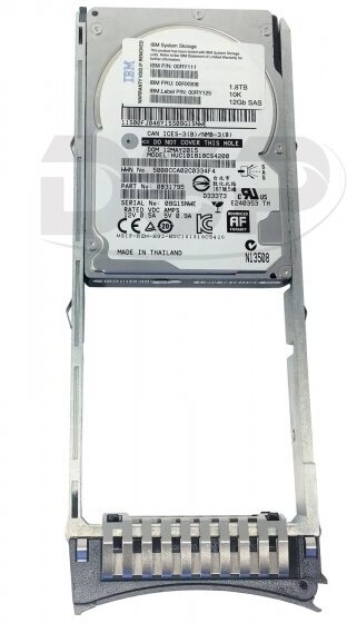 Жесткий диск IBM 00RX915 1,8Tb 10000 SAS 2,5" HDD