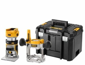 Аккумуляторный комбинированный фрезер DeWALT DCW604N, без Акб и ЗУ, с кейсом TSTAK, DCW604NT