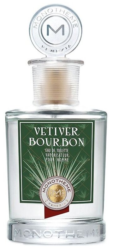 Monotheme men Vetiver Bourbon Туалетная вода 100 мл.