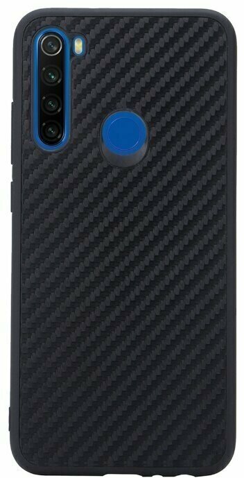 Чехол накладка G-Case Carbon для Xiaomi Redmi Note 8T, черная