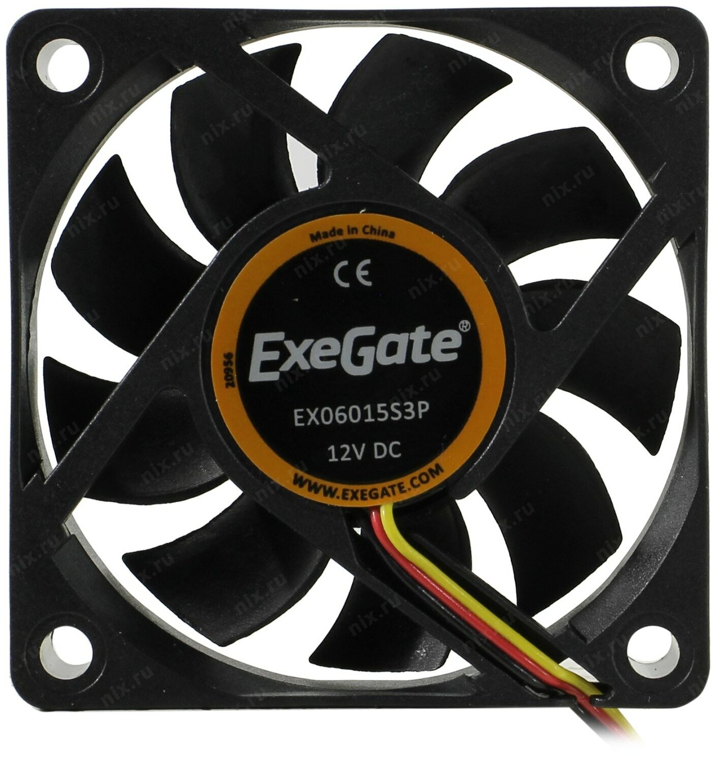 Вентилятор для корпуса ExeGate EX06015S3P