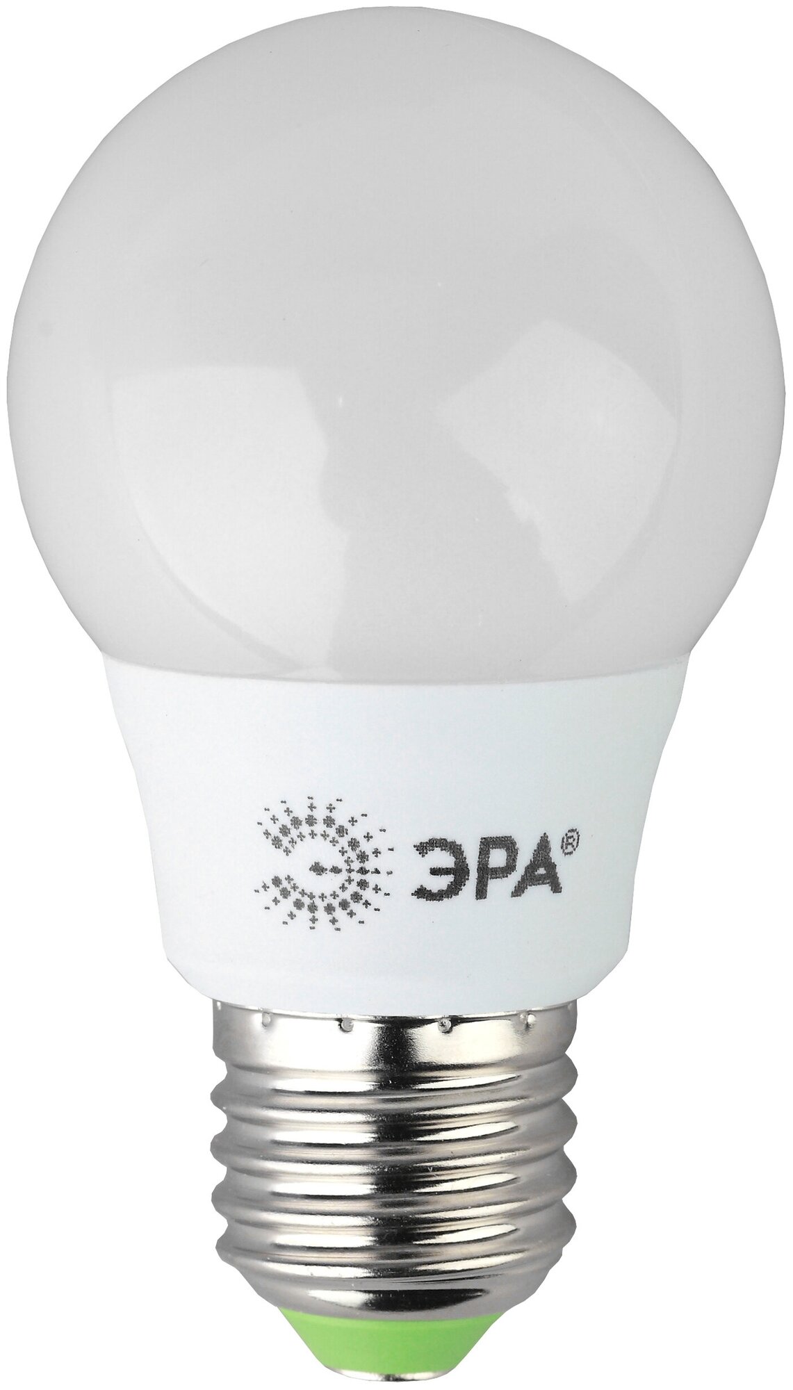 Лампа светодиодная E27 A55 6W (60W) 220V холодный ECO ЭРА ЭРА LED-SMD-A55-6W-840-E27 ECO
