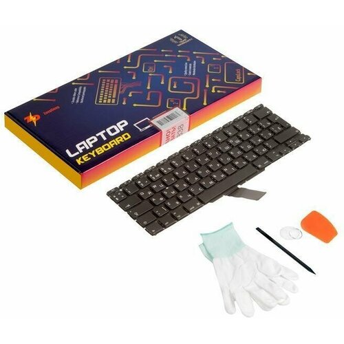 Клавиатура для Apple MacBook Air 11 A1370 A1465 Mid 2011 - Early 2017 Г-образный Enter RUS 3135₽