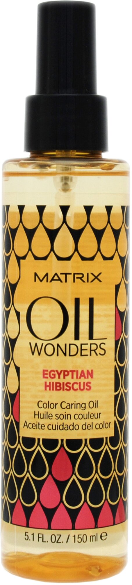 Matrix Oil Wonders Масло для защиты цвета окрашенных волос Египетский Гибискус, 150 г, 150 мл, спрей