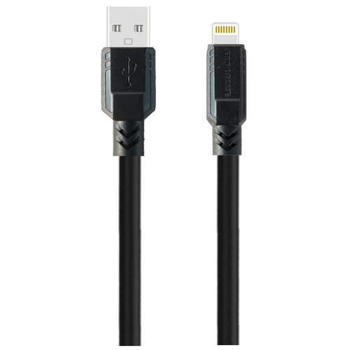 Кабель USB - 8 pin Borofone BX81 Goodway, 1.0м, 2.4A, цвет: чёрный кабель usb lightning 8pin usams us sj364 u35 1м черный