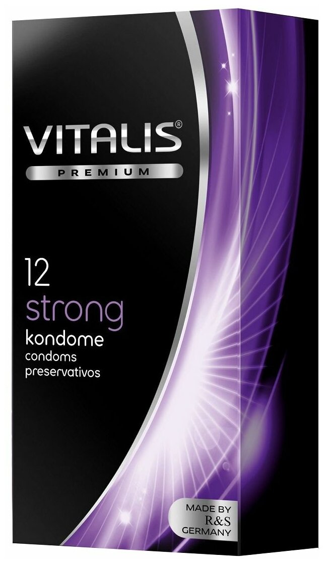 Презервативы VITALIS Strong, 12 шт.