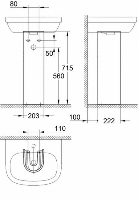 Раковина Grohe - фото №17