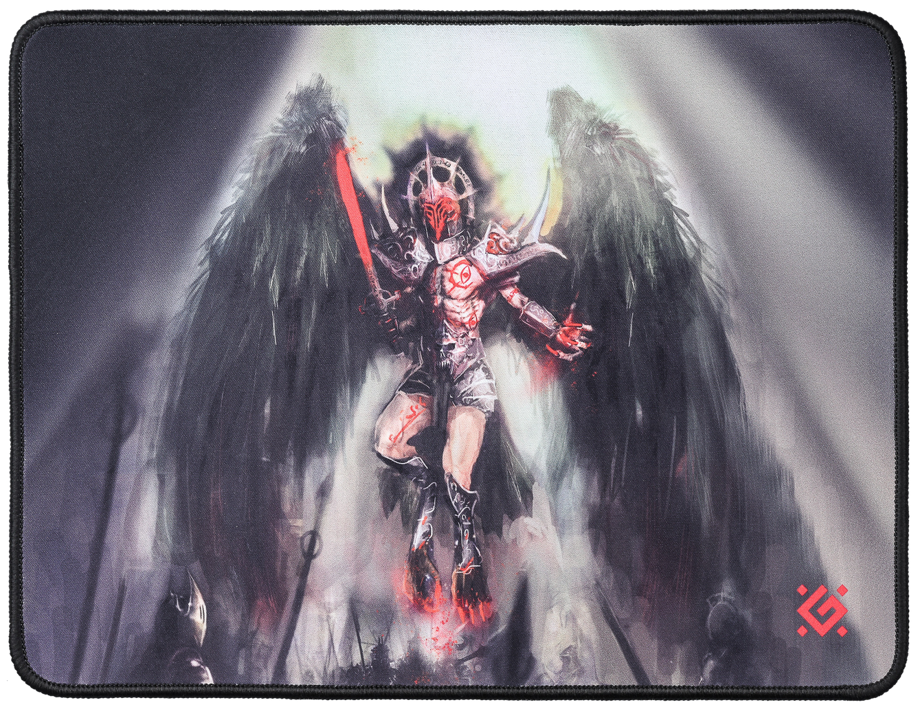 Коврик Defender Angel of Death M (50557) черный / рисунок