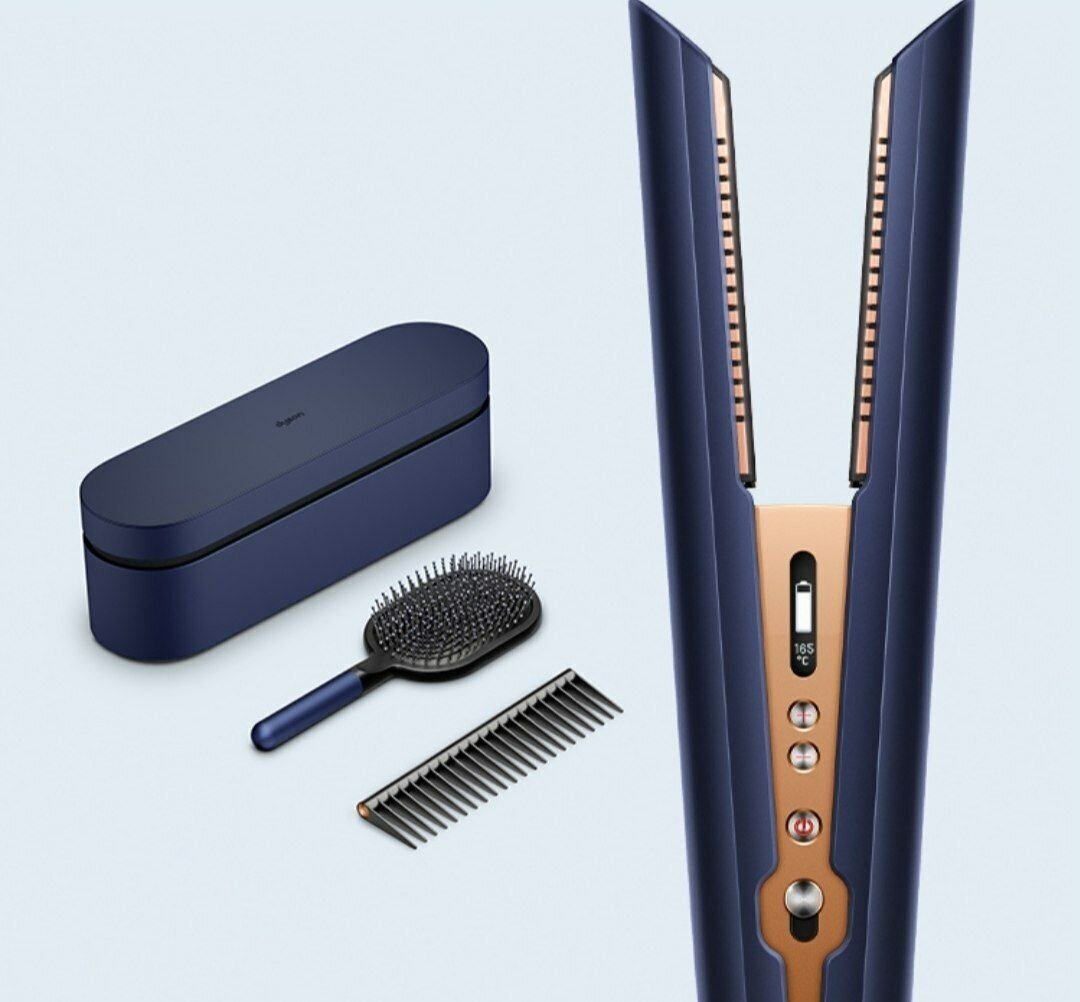 Выпрямитель Dyson Corral HS03, prussian blue/rich copper, + 2 расчёски, лимитированная версия - фотография № 8