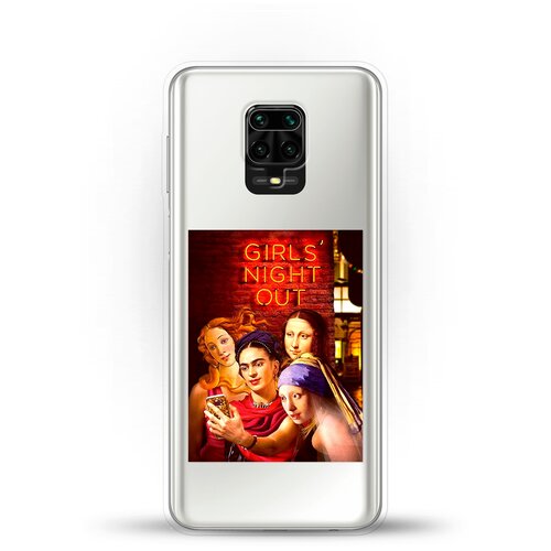 фото Силиконовый чехол girls nignt out на xiaomi redmi note 9s andy & paul