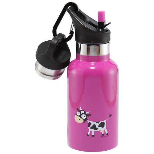 фото Термокружка carl oscar tempflask cow, 0.35 л фиолетовый