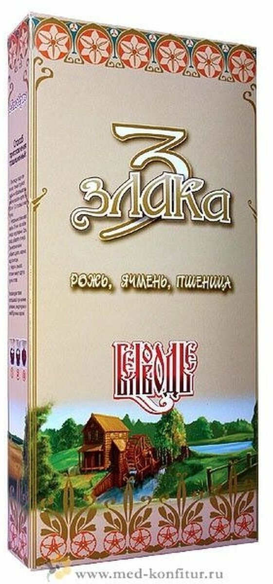 Крупка 3 злака по-старорусски с отрубями и зерновым зародышем , Беловодье 500 гр