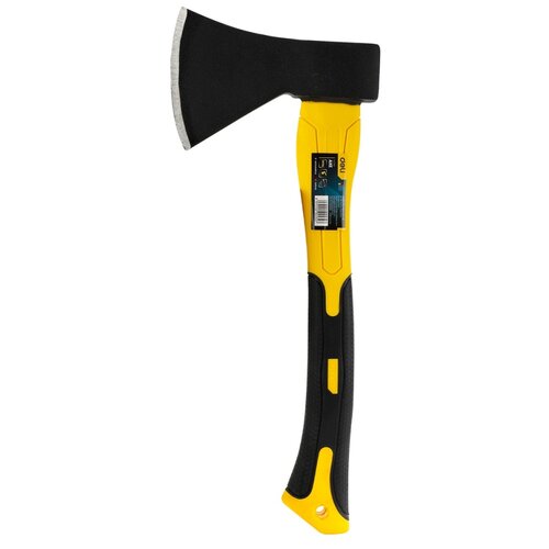 Столярный топор Deli Tools DL5709 черный/желтый столярный топор deli tools dl5708 желтый